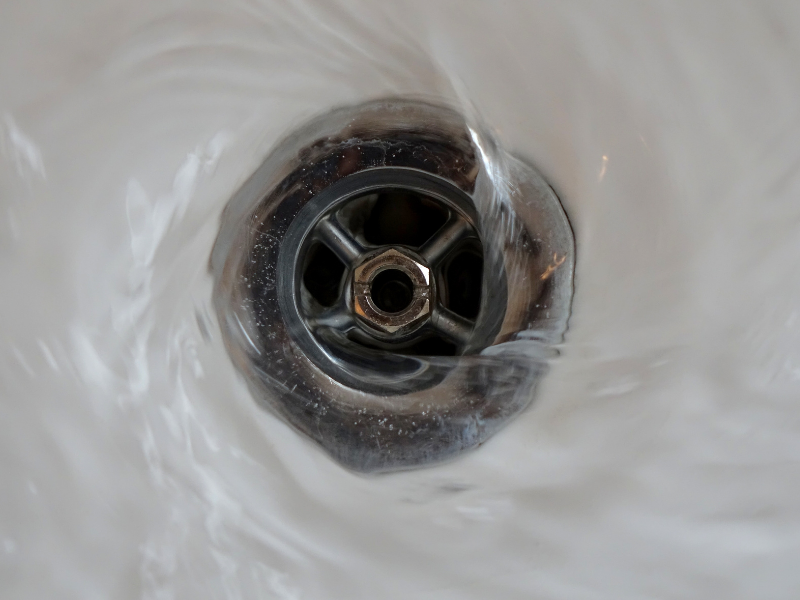 gurgling drain